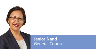 Janice Nand, General Counsel