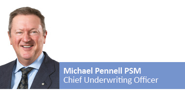 Michael Pennell PSM, Chief Underwriting Officer