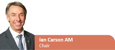 Image: Ian Carson AM, Chair